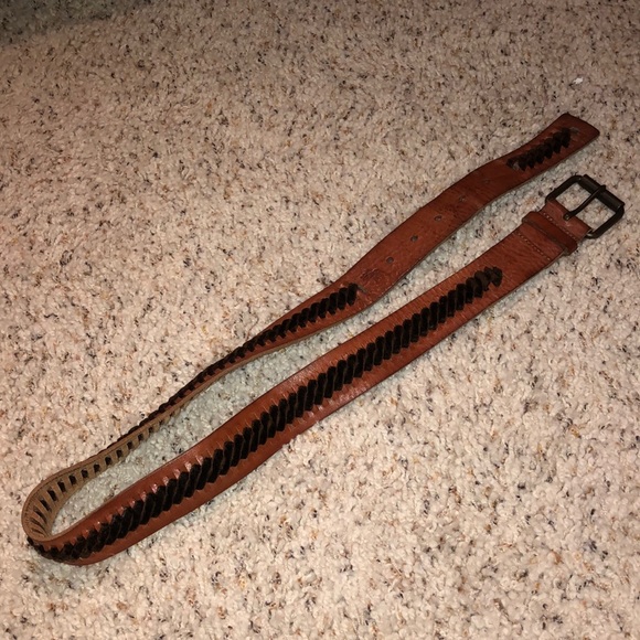 Abercrombie & Fitch Genuine Leather Belt - Picture 1 of 8